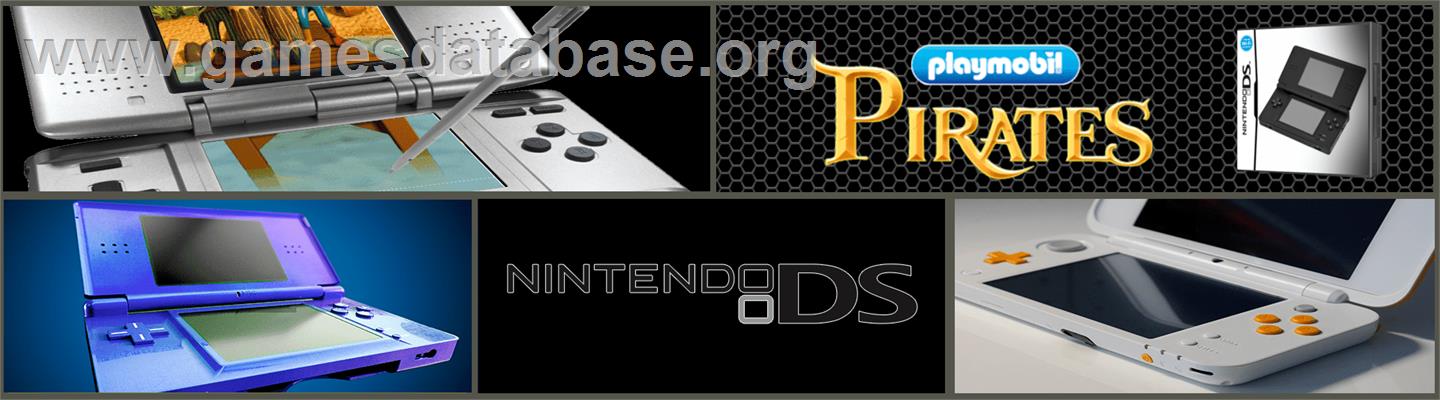 Playmobil - Pirates - Boarding! - Nintendo DS - Artwork - Marquee