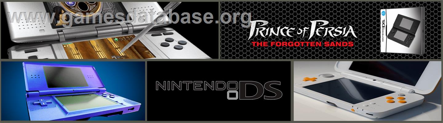 Prince Of Persia - Les Sables Oubliés - Nintendo DS - Artwork - Marquee