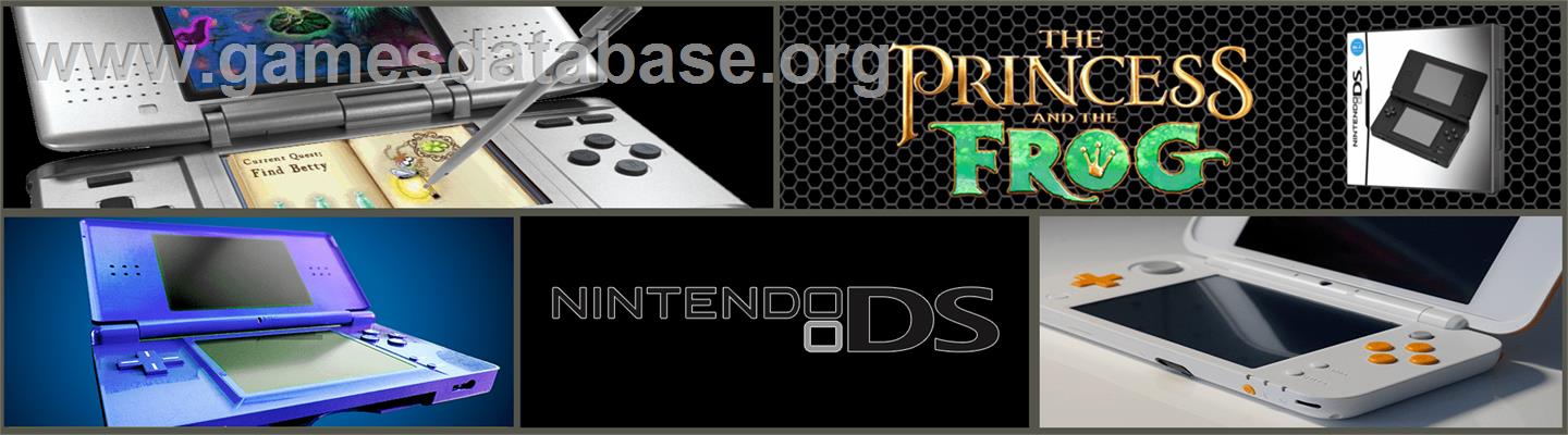 Princesse Et La Grenouille, La - Nintendo DS - Artwork - Marquee