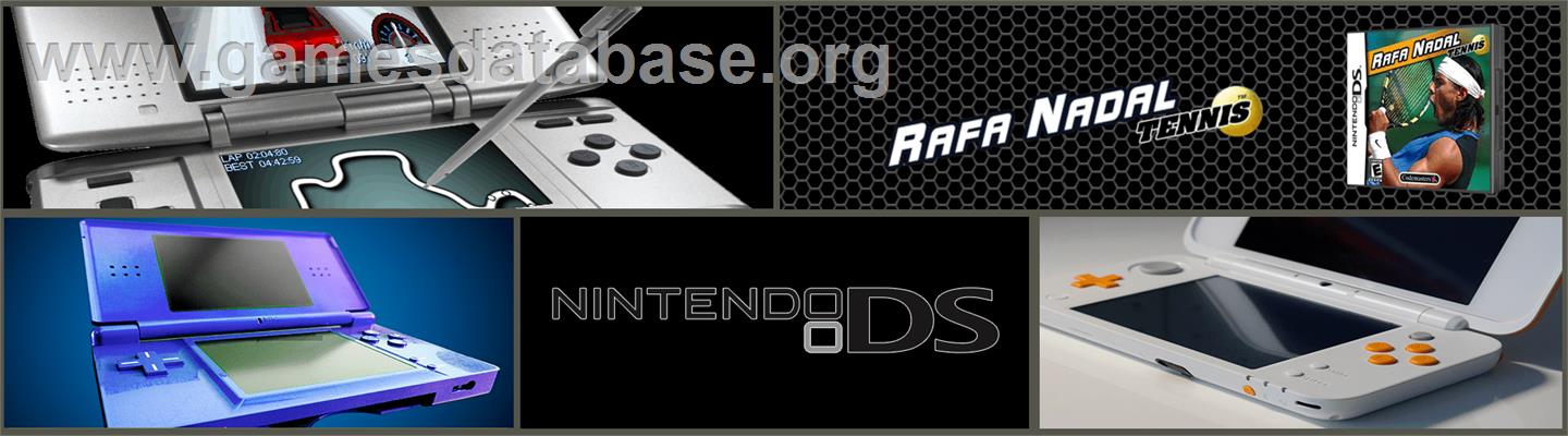 Rafa Nadal Tennis - Nintendo DS - Artwork - Marquee