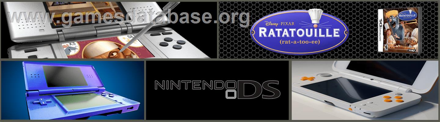Ratatouille - Nintendo DS - Artwork - Marquee