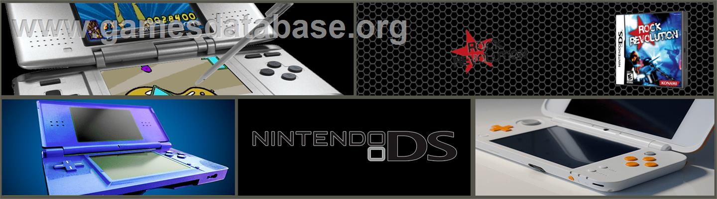 Rock Revolution - Nintendo DS - Artwork - Marquee