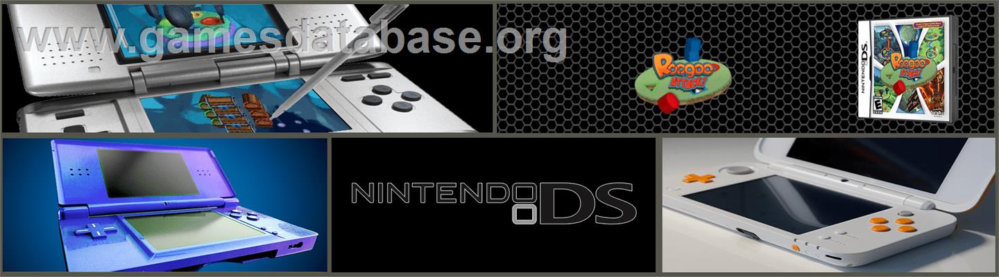 Roogoo Attack! - Nintendo DS - Artwork - Marquee