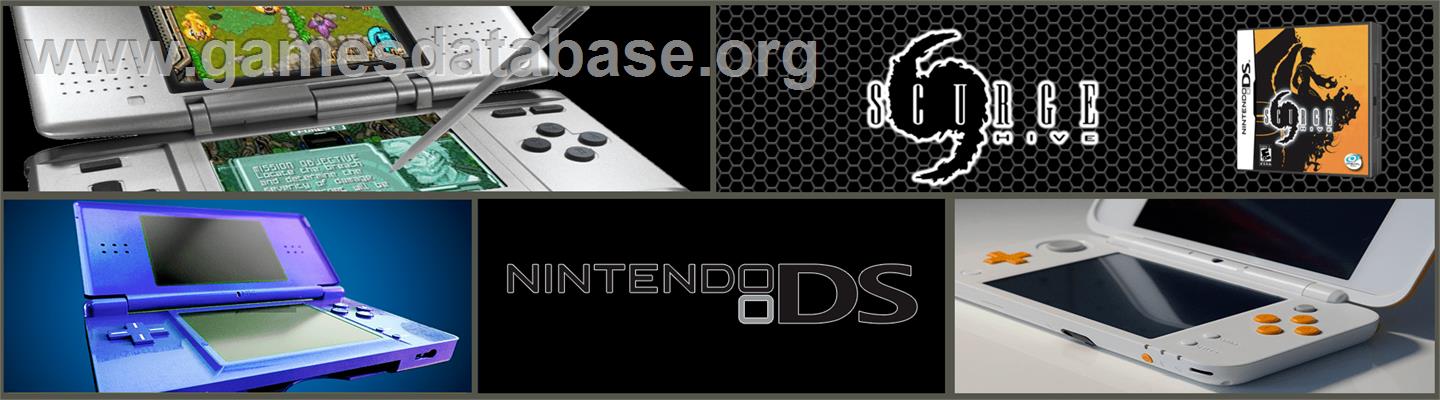 Scurge Hive - Nintendo DS - Artwork - Marquee
