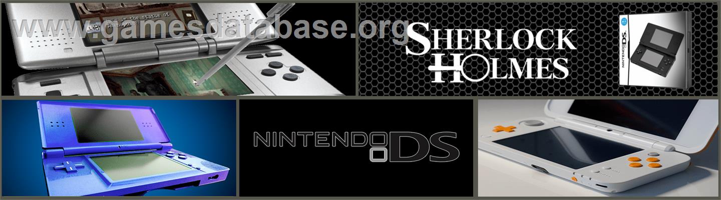 Sherlock Holmes Ds - Le Mystère De La Momie - Nintendo DS - Artwork - Marquee