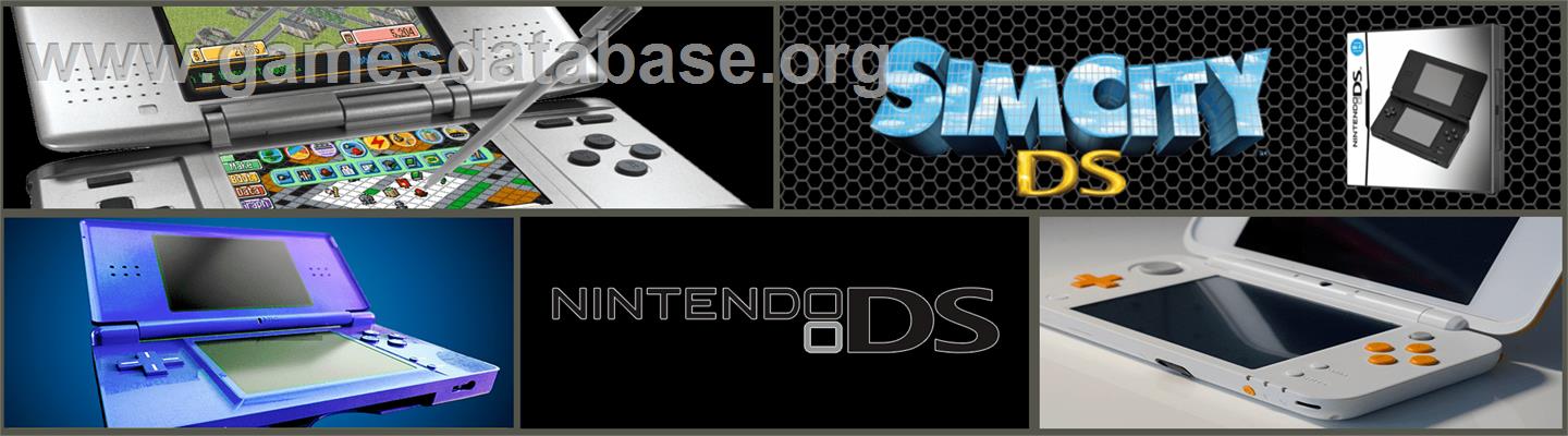 Simcity Ds - Nintendo DS - Artwork - Marquee