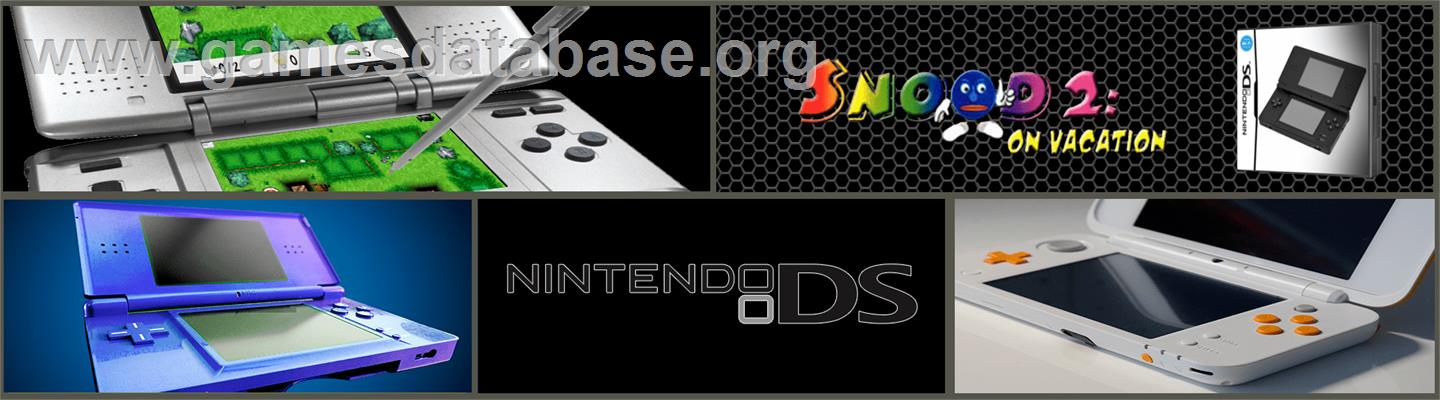 Snood 2: On Vacation - Nintendo DS - Artwork - Marquee