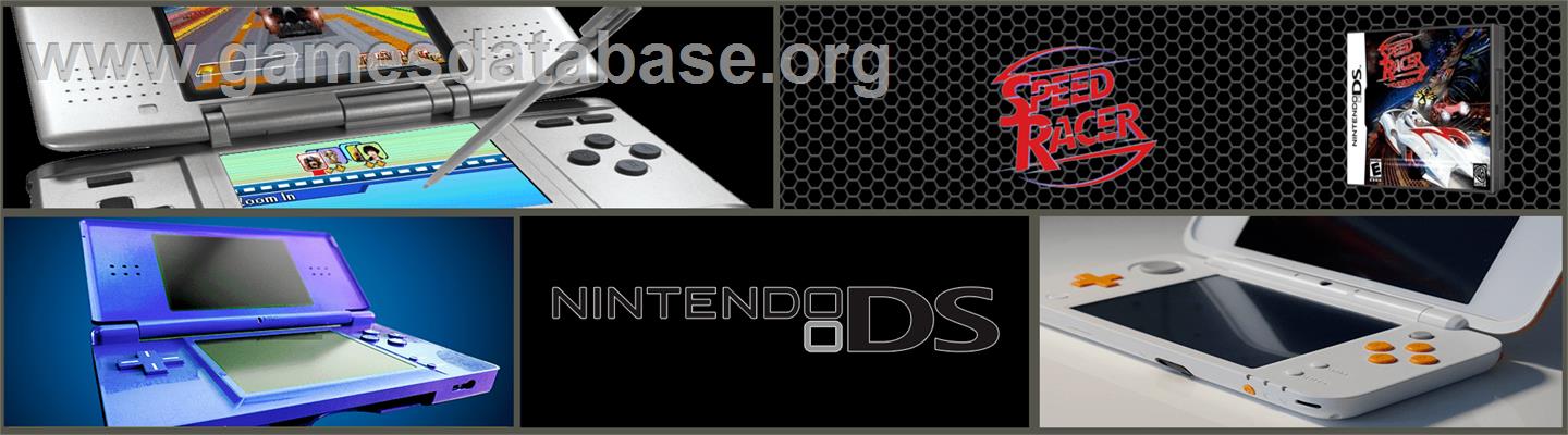 Speed Racer - Le Jeu Vidéo - Nintendo DS - Artwork - Marquee