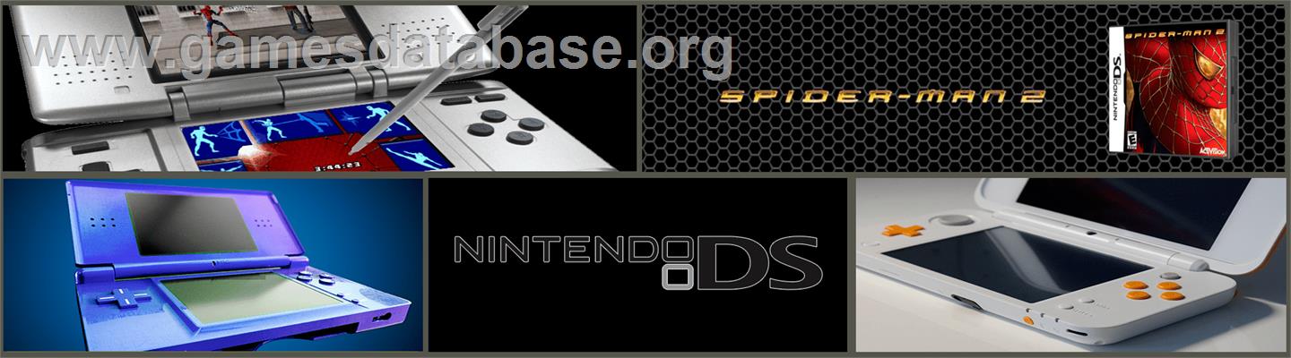 Spider-man 2 - Nintendo DS - Artwork - Marquee