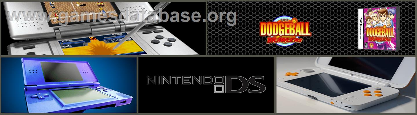 Super Dodgeball Brawlers - Nintendo DS - Artwork - Marquee