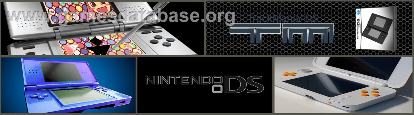 Trackmania Turbo - Nintendo DS - Artwork - Marquee