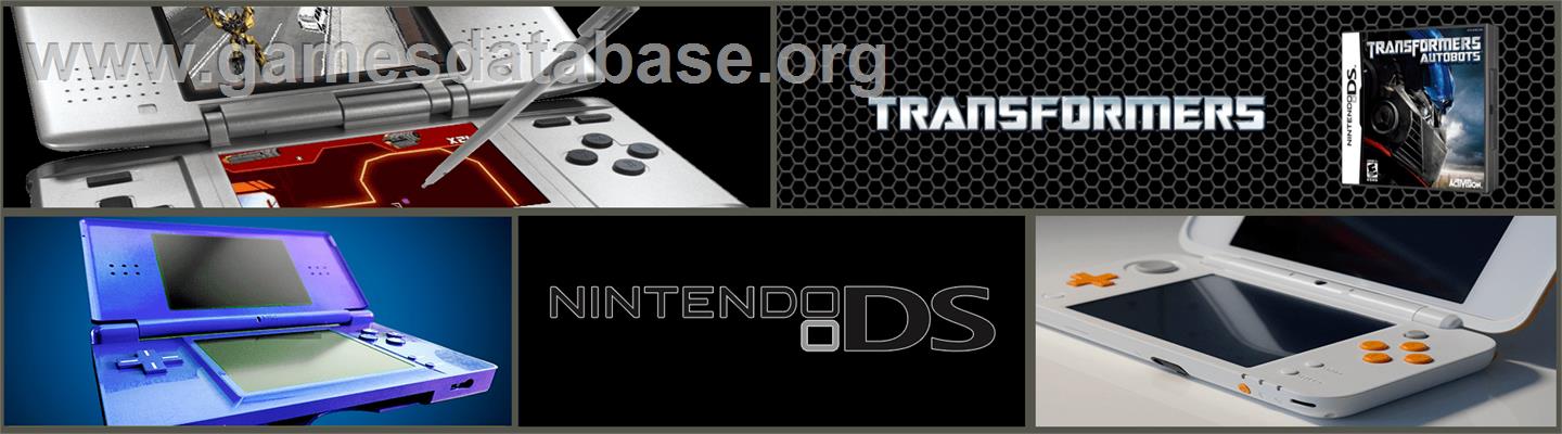 Transformers - Dark of the Moon - Autobots - Nintendo DS - Artwork - Marquee