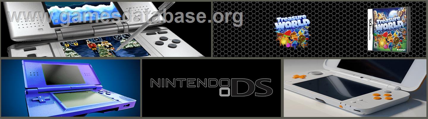 Treasure World - Nintendo DS - Artwork - Marquee