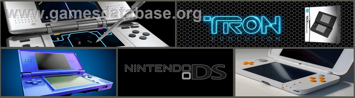 Tron Evolution - Nintendo DS - Artwork - Marquee