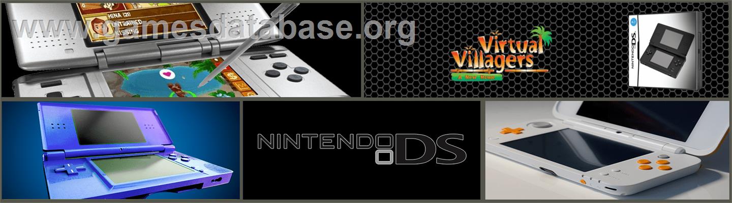 Virtual Villagers - Un Nouveau Chez-soi - Nintendo DS - Artwork - Marquee