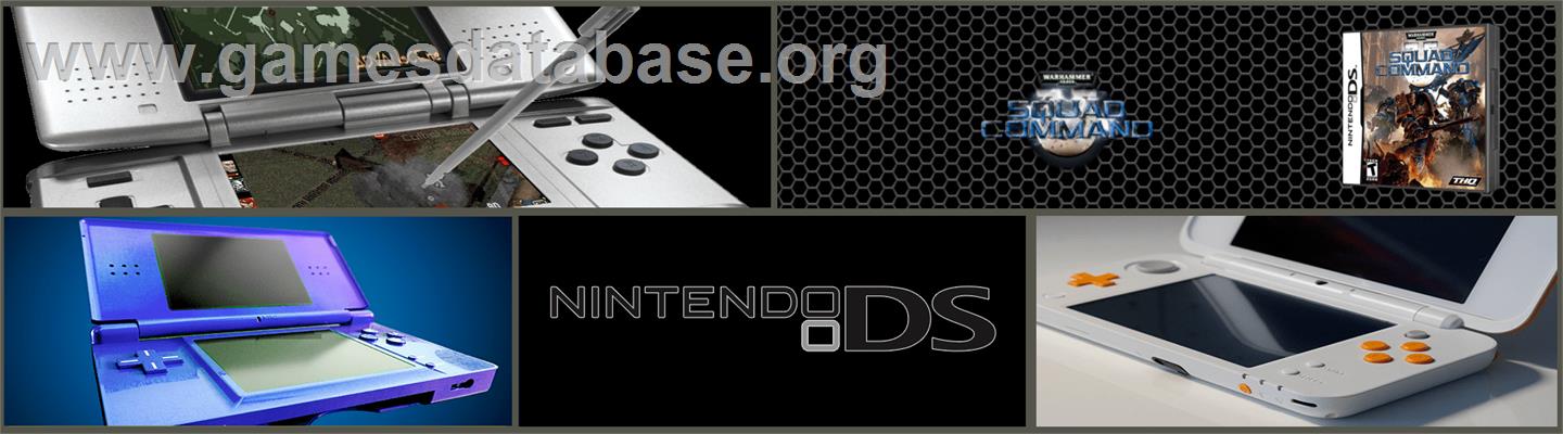 Warhammer 40,000: Squad Command - Nintendo DS - Artwork - Marquee