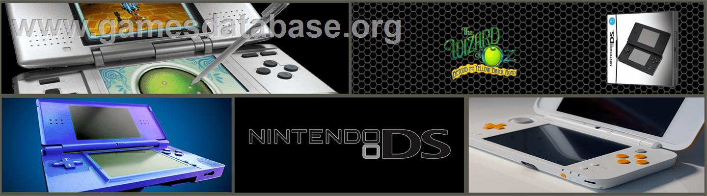 Wizard Of Oz - Beyond The Yellow Brick Road, The - Nintendo DS - Artwork - Marquee