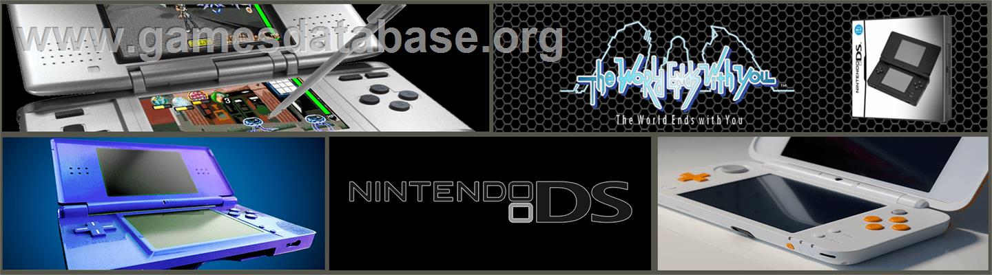 World Ends With You, The - Nintendo DS - Artwork - Marquee