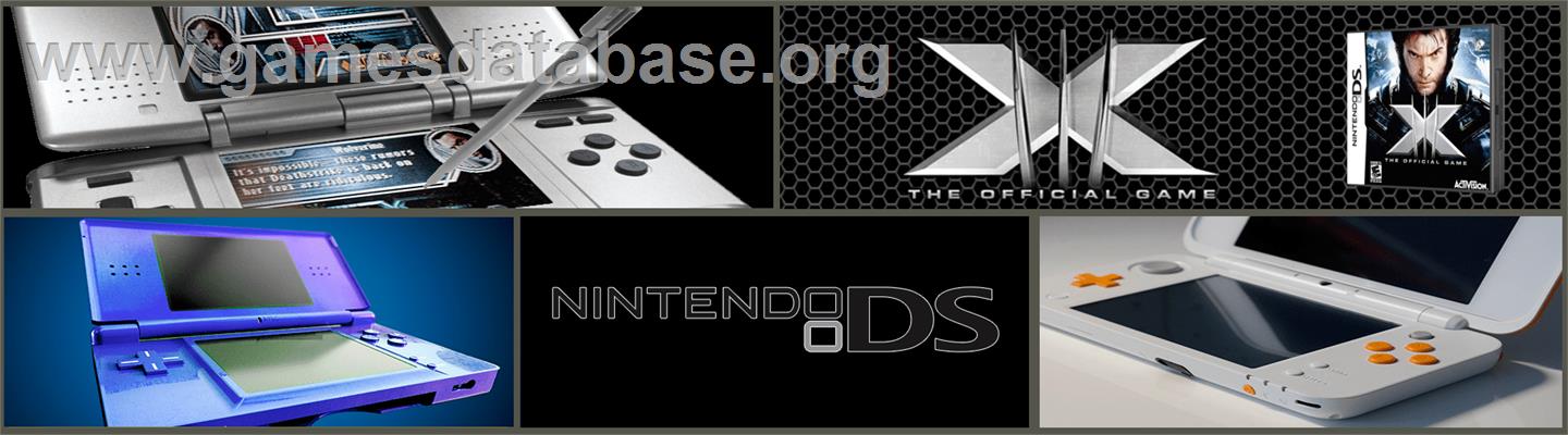 X-men - The Official Game - Nintendo DS - Artwork - Marquee