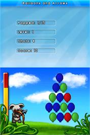 In game image of 1001 Touch Games on the Nintendo DS.