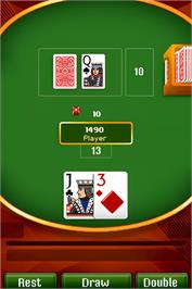 In game image of 11 Card Games on the Nintendo DS.