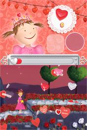 In game image of 2-pack - Pinkalicious - It's Party Time! And Silverlicious - Sweet Adventure on the Nintendo DS.