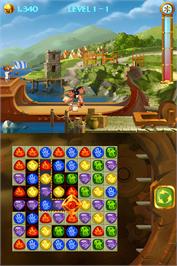 In game image of 7 Wonders - Treasures Of Seven on the Nintendo DS.