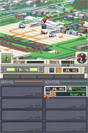 In game image of Air Traffic Chaos on the Nintendo DS.