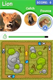 In game image of Animal Genius on the Nintendo DS.