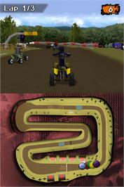In game image of Atv Quad Kings on the Nintendo DS.