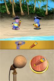 In game image of Backyardigans, The on the Nintendo DS.