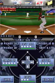 In game image of Bigs 2, The on the Nintendo DS.