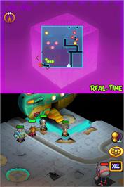 In game image of Blue Dragon Plus on the Nintendo DS.