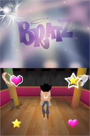 In game image of Bratz - Forever Diamondz on the Nintendo DS.