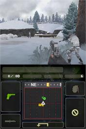 In game image of Call Of Duty - Modern Warfare 3 - Defiance on the Nintendo DS.