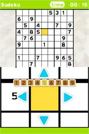 In game image of Challenge Me - Brain Puzzles 2 on the Nintendo DS.