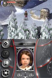 In game image of Chronicles Of Narnia, The - The Lion, The Witch And The Wardrobe on the Nintendo DS.