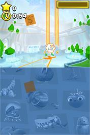 In game image of Cloudy With A Chance Of Meatballs 2 on the Nintendo DS.