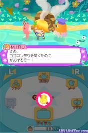 In game image of Cocoro No Cocoron on the Nintendo DS.
