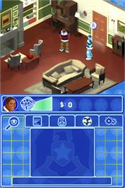 In game image of Cory In The House on the Nintendo DS.