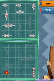 In game image of Crazy School Games on the Nintendo DS.