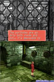 In game image of Diabolik - The Original Sin on the Nintendo DS.