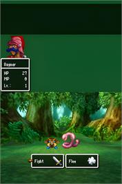 In game image of Dragon Quest 4 - Chapters Of The Chosen on the Nintendo DS.
