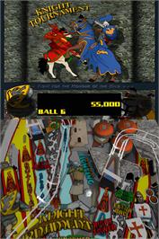 In game image of Dream Pinball 3d on the Nintendo DS.