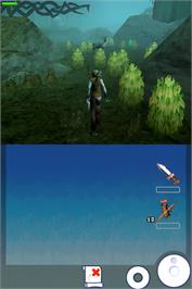 In game image of Eragon on the Nintendo DS.