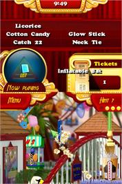 In game image of Hidden Object Show on the Nintendo DS.