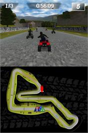 In game image of Honda Atv Fever on the Nintendo DS.