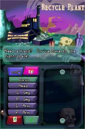 In game image of Igor - The Game on the Nintendo DS.
