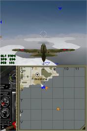In game image of Il-2 Sturmovik - Birds Of Prey on the Nintendo DS.
