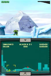 In game image of Incredible Hulk, The on the Nintendo DS.